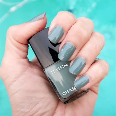 chanel turquoise nail polish|Chanel nail polish colors.